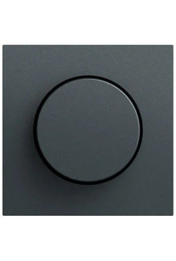 GIRA Abd. Knopf Dimmer/Potentiometer System 7 0 Anthrazit(lack.)