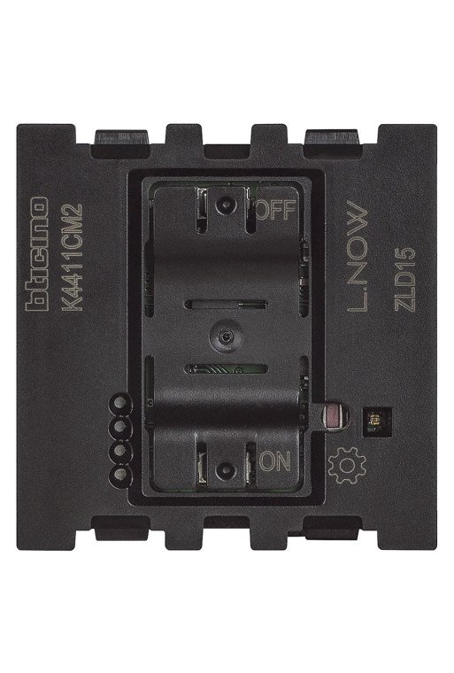 BTICINO LivingNow 2-moduliger Tastdimmer with Ne tatmo ohne Neutralleiteranschluss