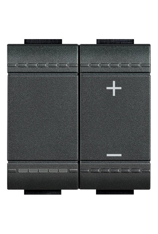 BTICINO Tastdimmer 0-10V 600Va 2-M Anth.