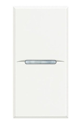 BTICINO Kreuzschalter axial white