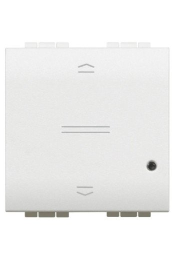 BTICINO Rollladenschalter 2-modulig für LivingLi ght with Netatmo Farbe: Weiß