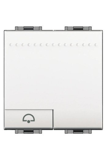 BTICINO Taster Klingelsymbol 2M Weiss