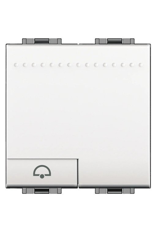 BTICINO Taster Klingelsymbol 2M Weiss