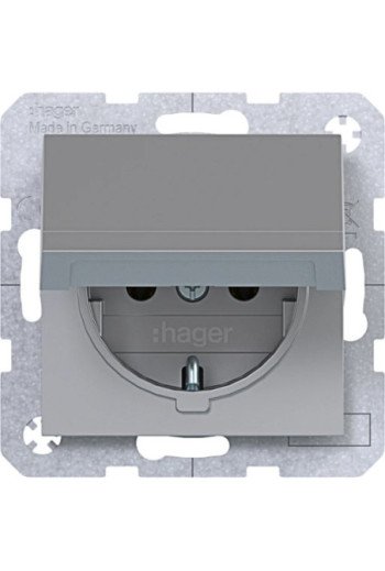 HAGER SD SCHUKO KLD Ax/Cx titan matt lack