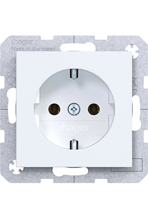 HAGER Std. SCHUKO Schr.-Liftkl. Ax/Cx liwß mt