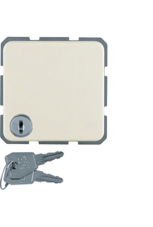 HAGER Steckd SCHUKO Klap Schloss WG UP IP44 wß