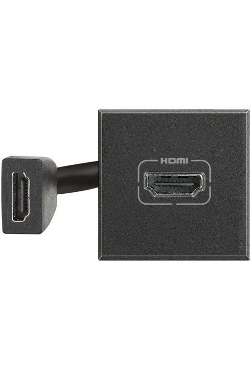 BTICINO Anschlussdose HDMI anthrazit