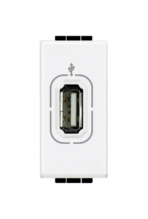 BTICINO Anschlussdose USB WEISS