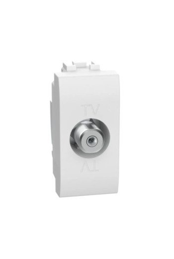 BTICINO LivingLight BNC-F Anschlussdose 1-moduli g in der Farbe WEISS