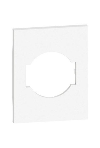 BTICINO LivingNow 3-modulige Abd. für Steckdose Schuko/Italienische Norm Farbe White