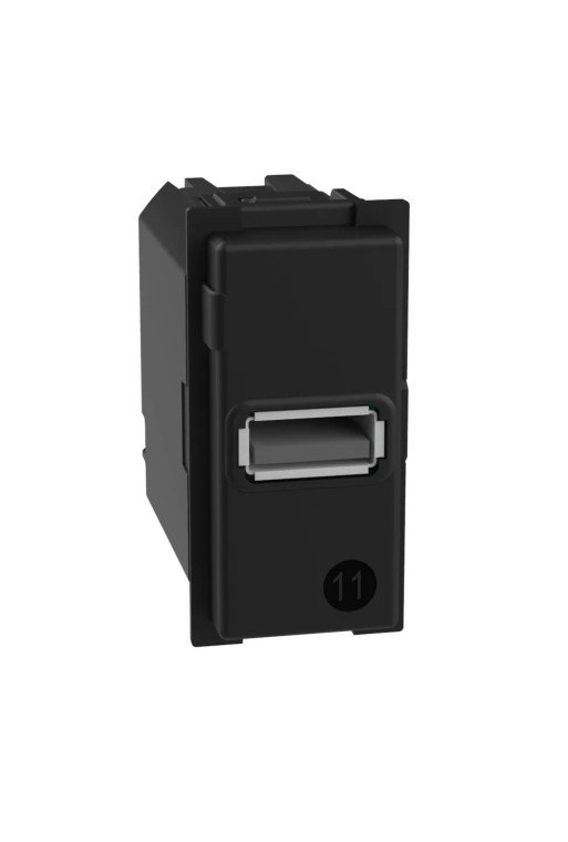 BTICINO LivingNow USB-Ladesteckdose 1-modulig mi t 1x USB-A