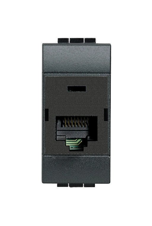 BTICINO RJ45 CAT6 STP 110 Anthrazit