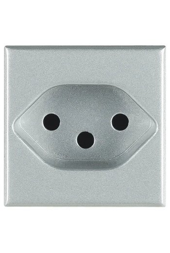BTICINO Steckdose Schweiz aluminium