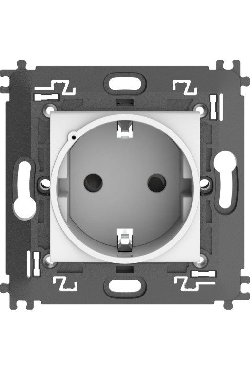BTICINO Vernetzte Schutzkontakt-Steckdose für Li vingLight with Netatmo Farbe: Weiß