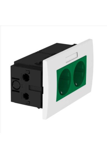 OBO Steckdoseneinheit Modul 45