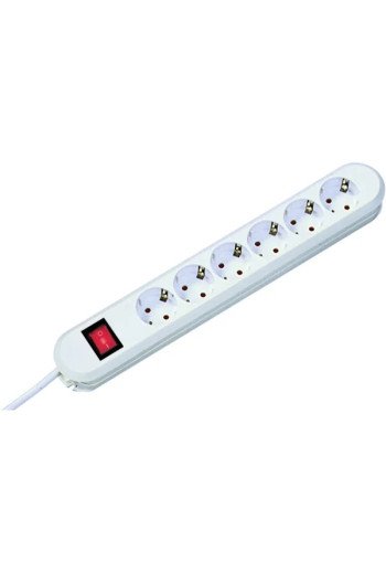 BACHMANN SMART Tischsteckdose 6-fach weiß 1