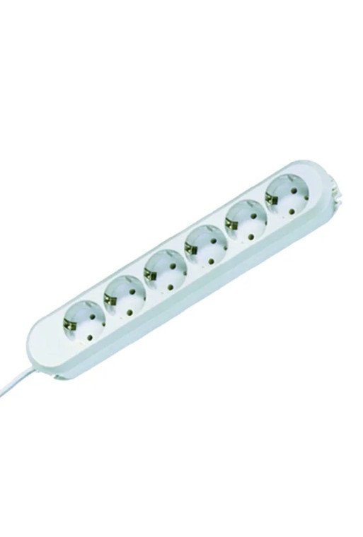 BACHMANN SMART Tischsteckdose 6-fach weiß 3