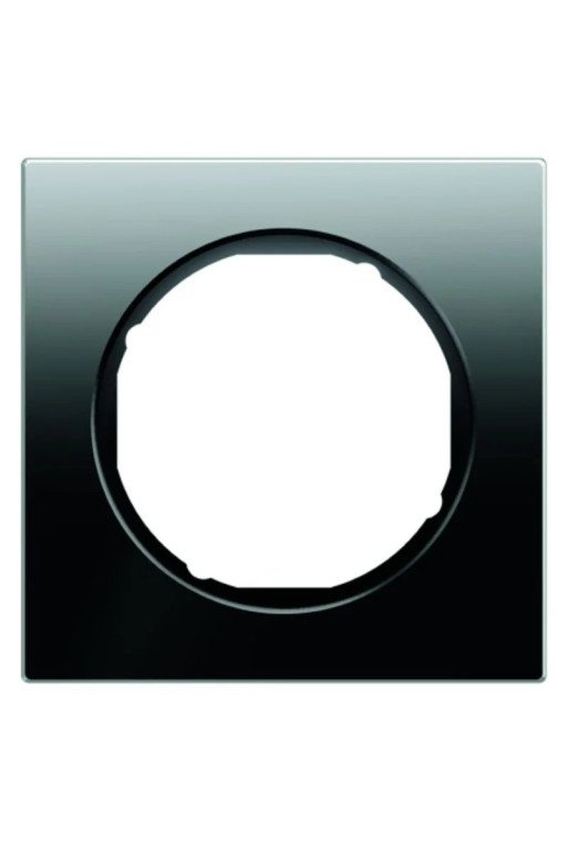 BERKER R.3 Rahmen 1fach Glas schwarz