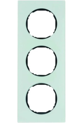 BERKER R.8 Rahmen 3fach Glas polarweiß