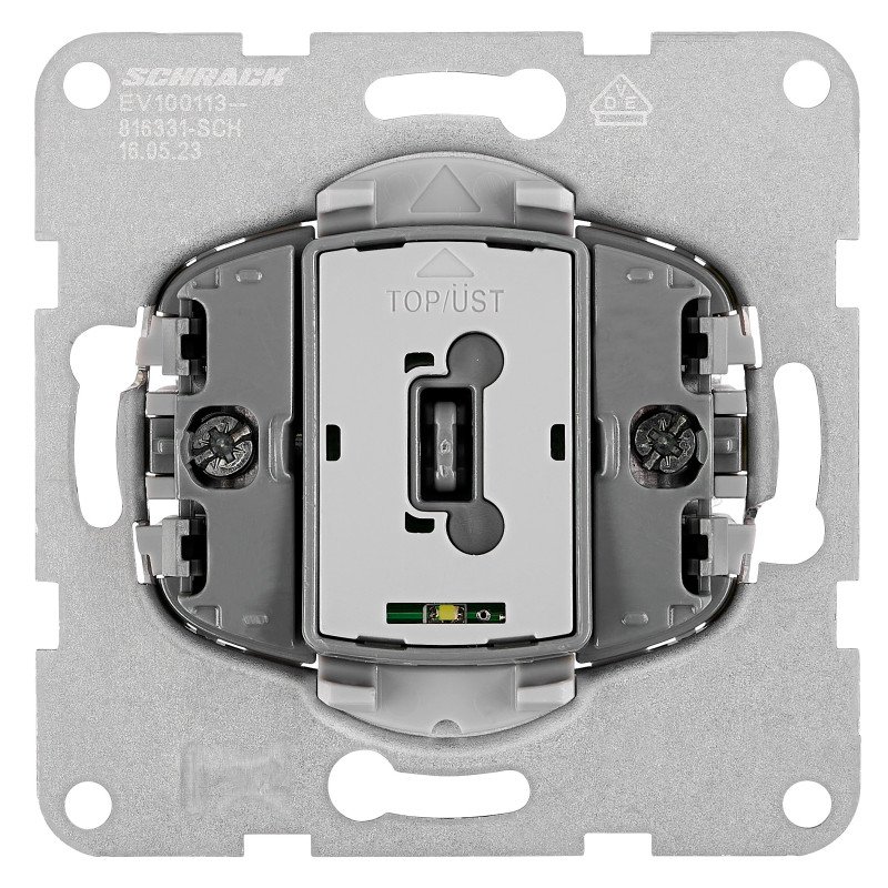 Wechselschalter-Einsatz mit Orientierungslicht