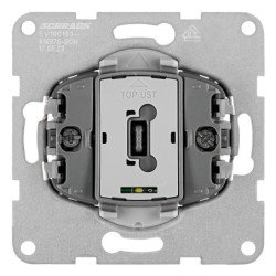 Ausschalter-Einsatz mit Kontrolllicht