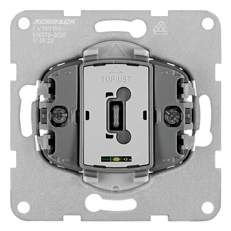 Ausschalter-Einsatz mit Kontrolllicht
