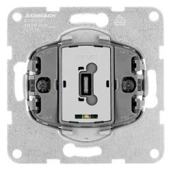 Ausschalter-Einsatz mit Kontrolllicht