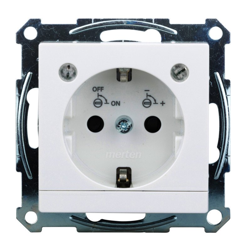 Steckdose mit Lichtauslass und LED-Beleuchtungs-Modul