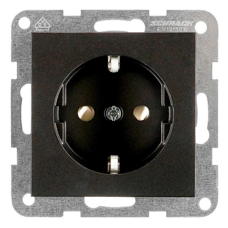 Steckdose mit erhöhtem Berührungsschutz