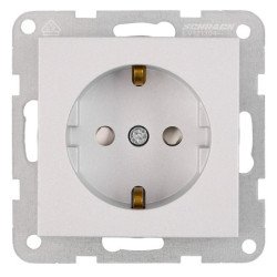 Steckdose mit erhöhtem Berührungsschutz