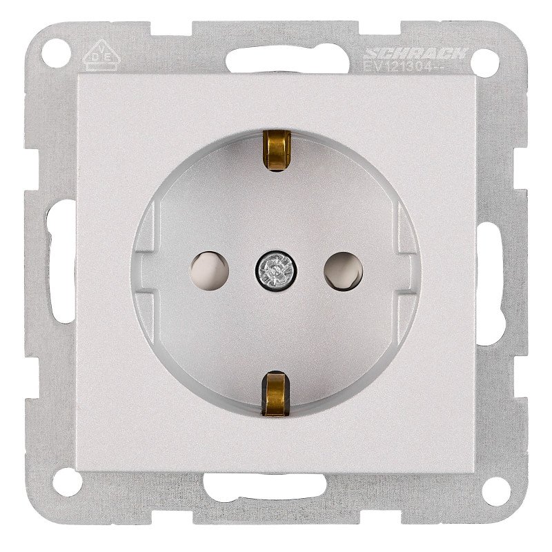 Steckdose mit erhöhtem Berührungsschutz