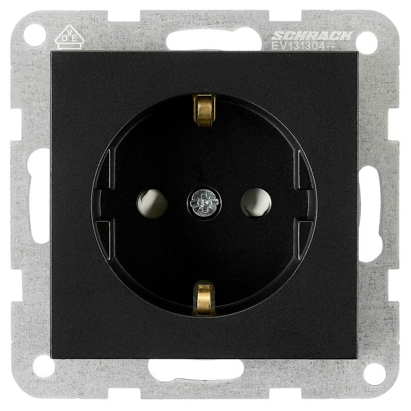 Steckdose mit erhöhtem Berührungsschutz