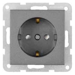 Steckdose mit erhöhtem Berührungsschutz