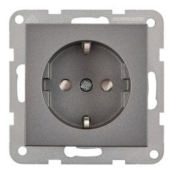 Steckdose mit erhöhtem Berührungsschutz