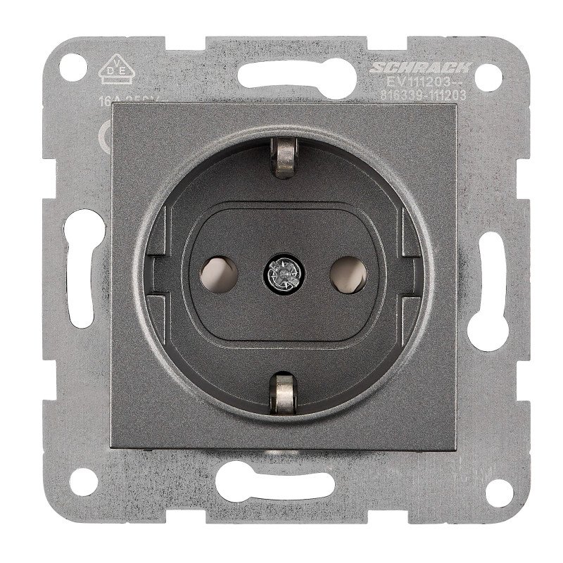 Steckdose mit erhöhtem Berührungsschutz