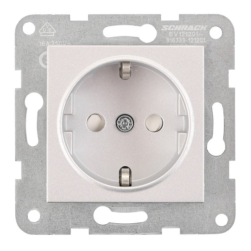 Steckdose mit erhöhtem Berührungsschutz