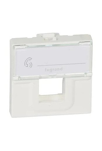LEGRAND Abdeckung für Einsatz Keystone u.a. Farb e: weiß