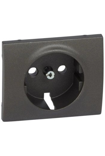 LEGRAND Abdeckung für Schutzko-Steckdose Galea d ark bronze