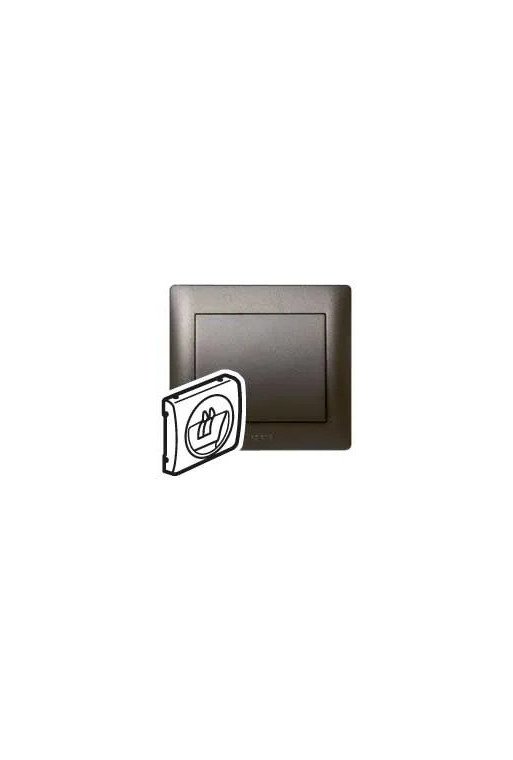 LEGRAND Abdeckung Hi-Fi Lautsprecher 1-fach Gale a dark bronze