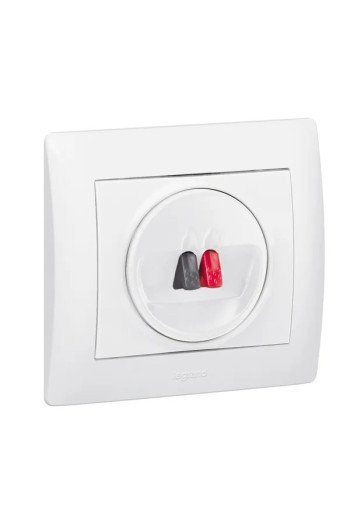 LEGRAND Abdeckung Hi-Fi Lautsprecher 1-fach Gale a ultraweiß