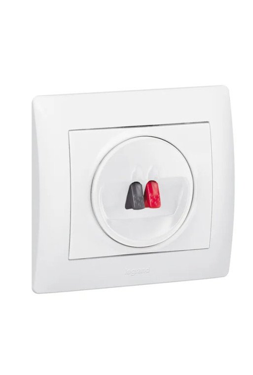 LEGRAND Abdeckung Hi-Fi Lautsprecher 1-fach Gale a ultraweiß