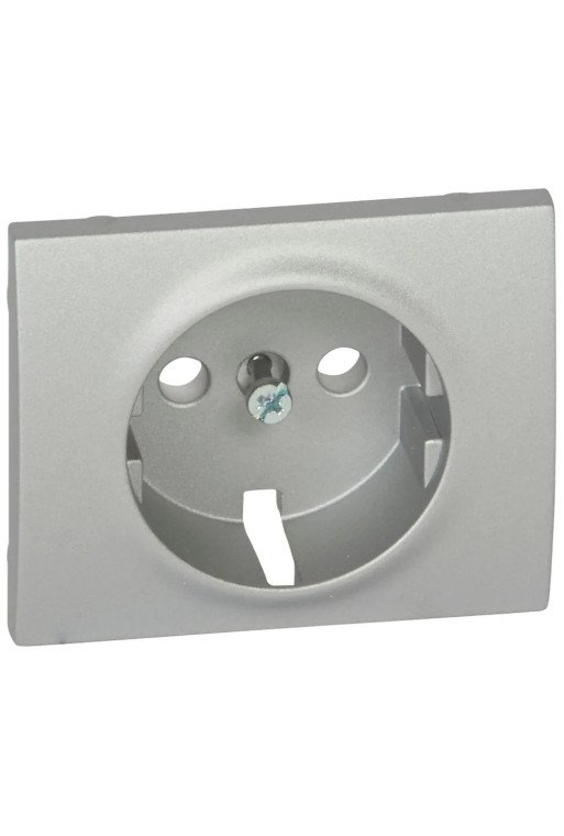 LEGRAND Abdeckung Schutzkosteckdose Galea soft A luminium