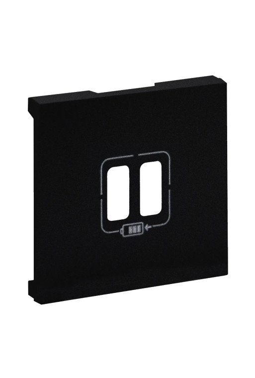 LEGRAND Niloe Step Abdeckung Ladesteckdose schwarz