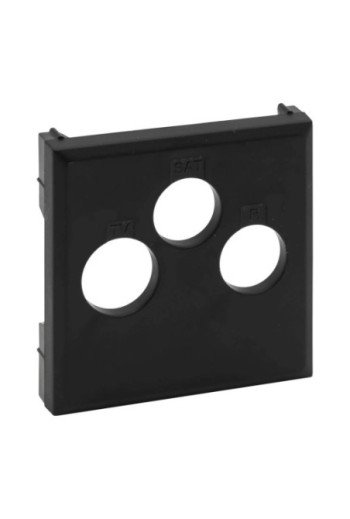 LEGRAND Niloe Step Abdeckung Tv-R-Sat Farbe: Sch warz