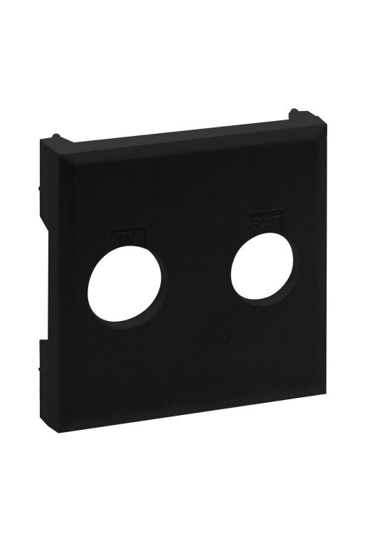 LEGRAND Niloe Step Abdeckung Tv-Sat Farbe: Schwa rz