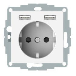 Steckdoseneinsatz USB Ladegerät 2