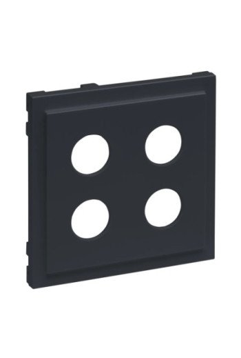 LEGRAND SEANO Abdeckung Lautsprecher 2-fach mit 4 mm-Buchse