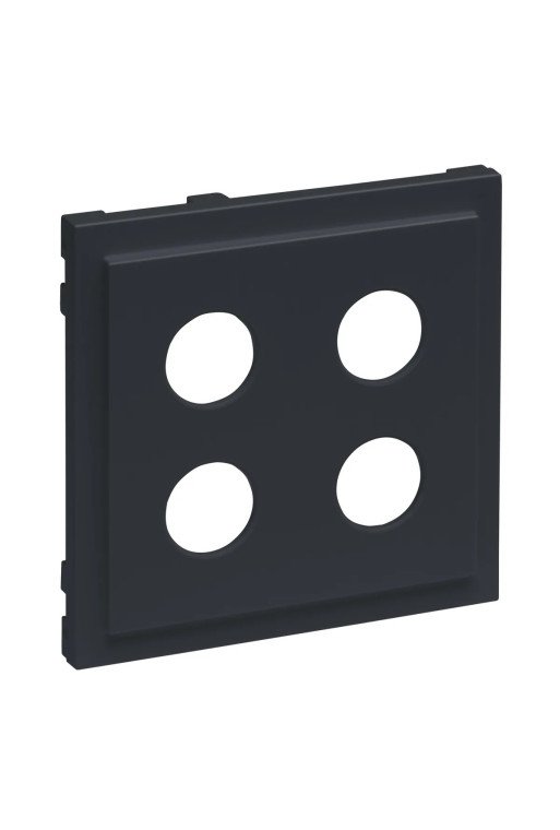 LEGRAND SEANO Abdeckung Lautsprecher 2-fach mit 4 mm-Buchse