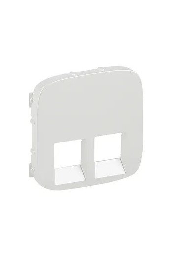 LEGRAND Valena Allure Abdeckung RJ11/RJ45 2-fach Farbe: Perlmutt