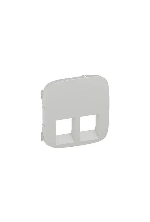 LEGRAND Valena Allure Abdeckung RJ11/RJ45 2-fach Farbe: Ultraweiß